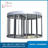 자동 2 윙 회전문