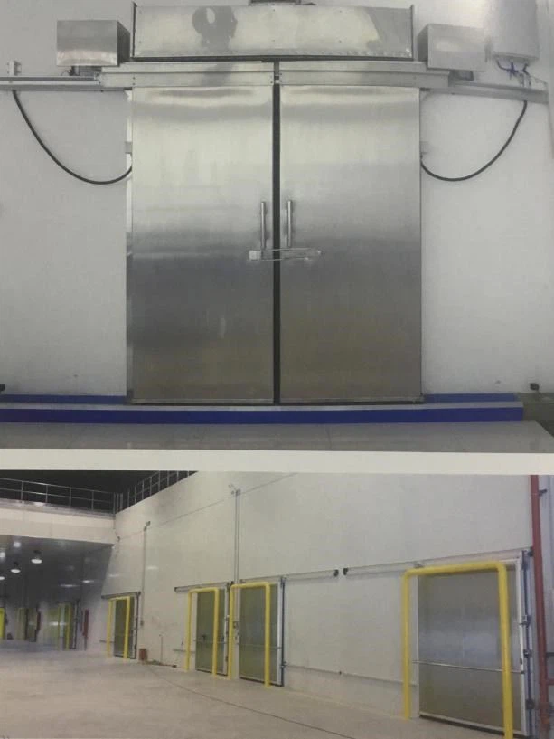 냉장 창고용 자동 문